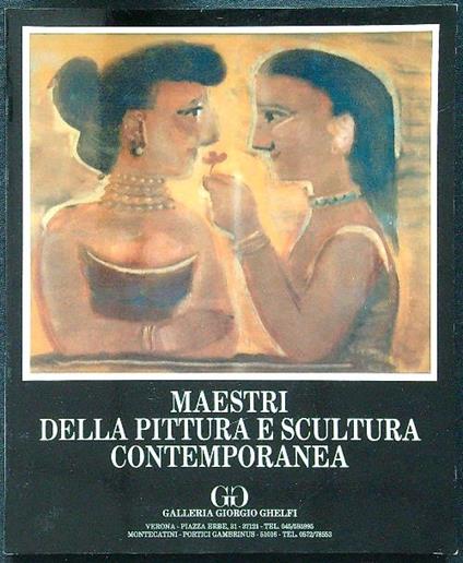 Maestri della pittura e scultura contemporanea - copertina