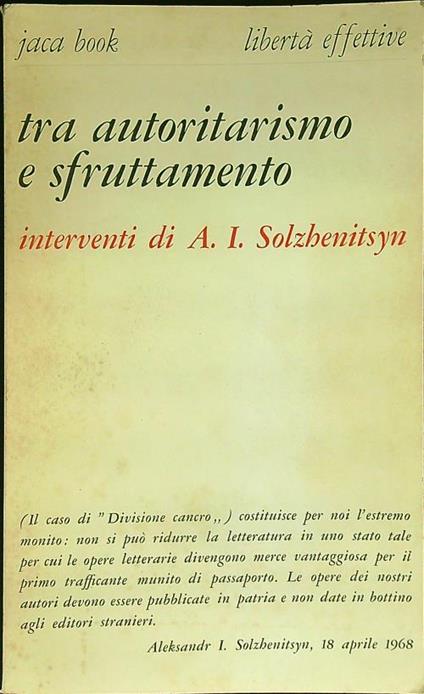 Tra autoritarismo e sfruttamento - copertina