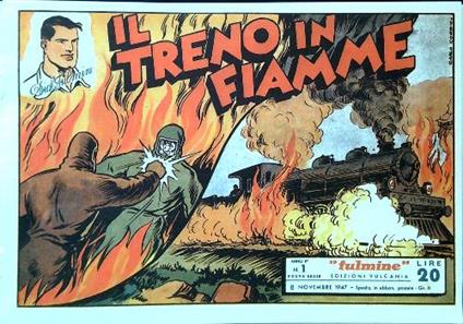 Fulmine. Dal N. 1 al N. 10 - Ristampe - copertina