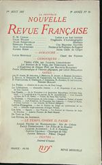 La nouvelle revue francaise n. 56/aout 1957