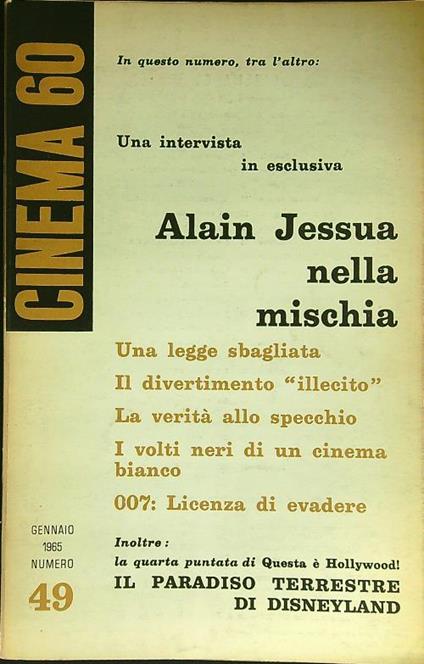 Cinema 60  n. 49/gennaio 1965 - copertina