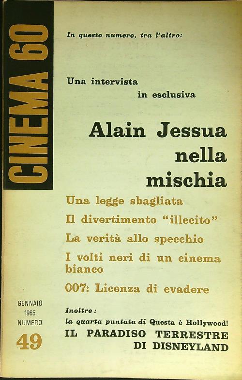 Cinema 60  n. 49/gennaio 1965 - copertina