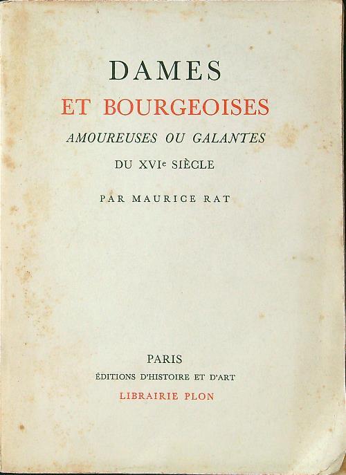 Dames et bourgeoises