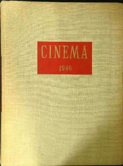Cinema 1949  - luglio-dicembre - copertina