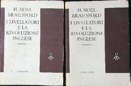 I Livellatori e la rivoluzione inglese 2 vv. - copertina