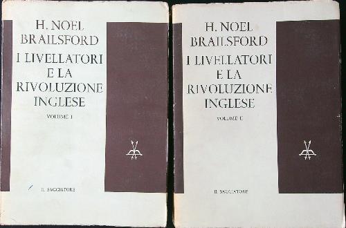 I Livellatori e la rivoluzione inglese 2 vv. - copertina