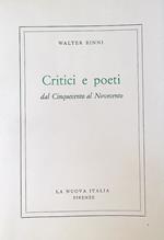 Critici e poeti dal Cinquecento al Novecento