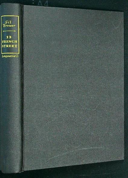 13 French Street - copertina