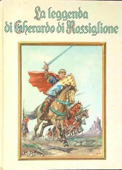 La leggenda di Gherardo di Rossiglione - copertina