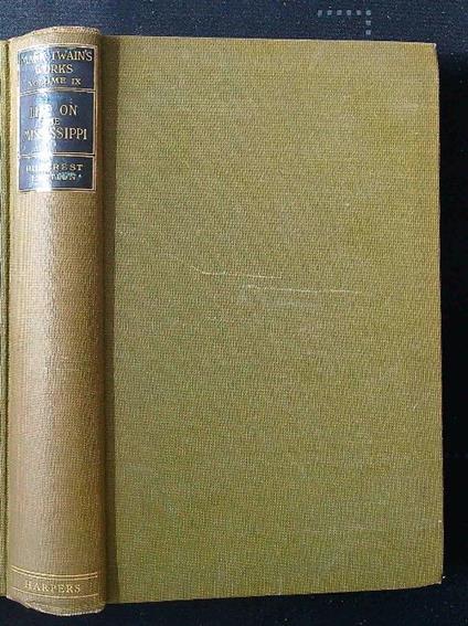 Life on the Mississippi - Mark Twain - copertina
