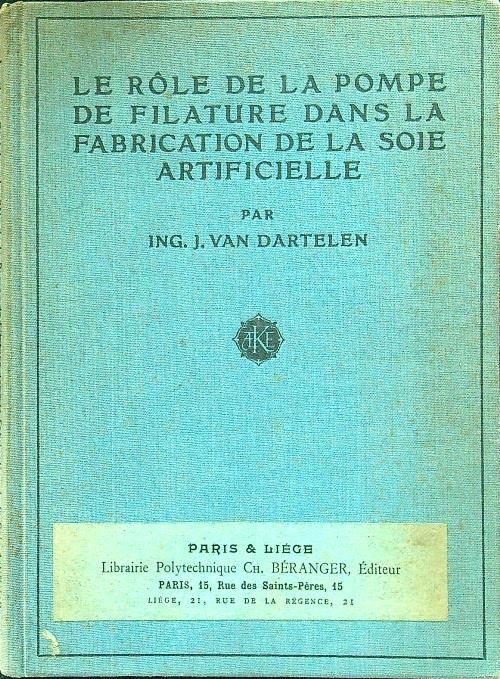 Le role de la pompe de filature dans la fabrication de la soie artificielle