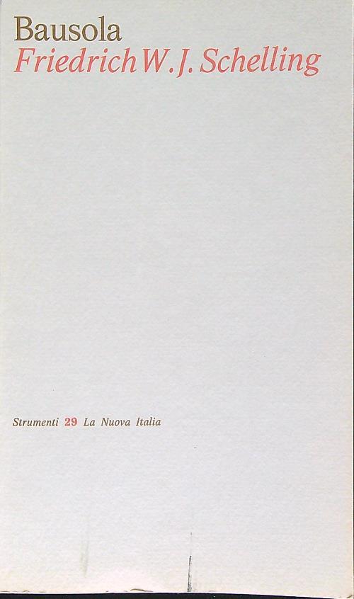 Friedrich W. J. Schelling - Adriano Bausola - copertina