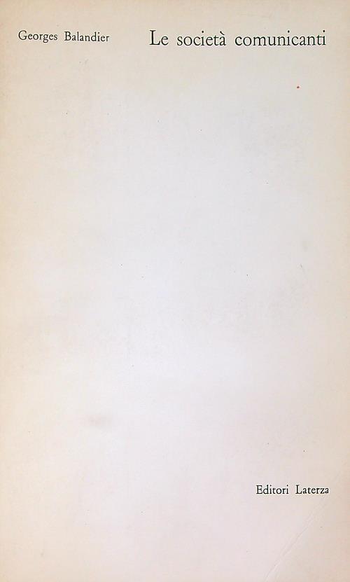 Le società comunicanti