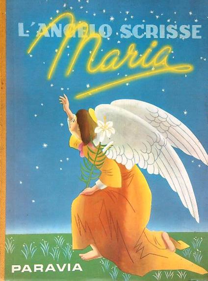 L' angelo scrisse Maria - copertina