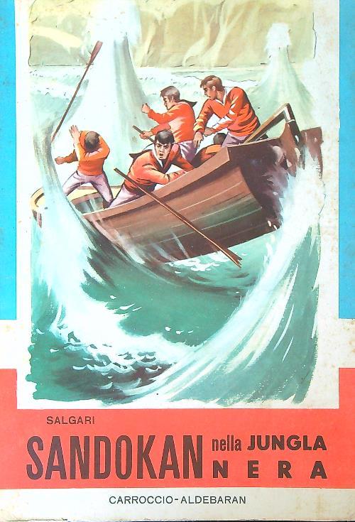 Sandokan nella jungla nera - Emilio Salgari - copertina