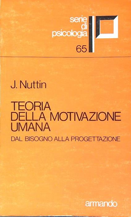 Teoria della motivazione umana - copertina