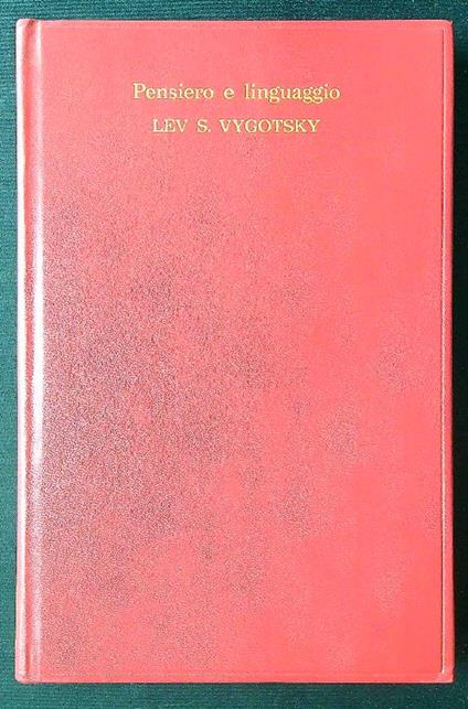 Pensiero e linguaggio - copertina