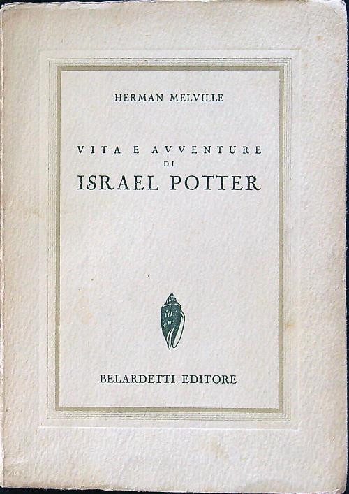 Vita e avventure di Israel Potter - Herman Melville - copertina