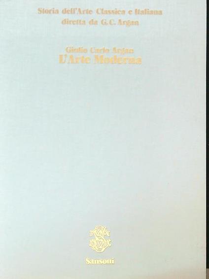 Storia dell'arte Classica e italiana. 5vv - copertina