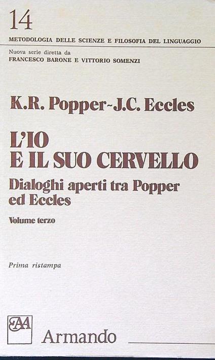 L' io e il suo cervello. Volume terzo - copertina