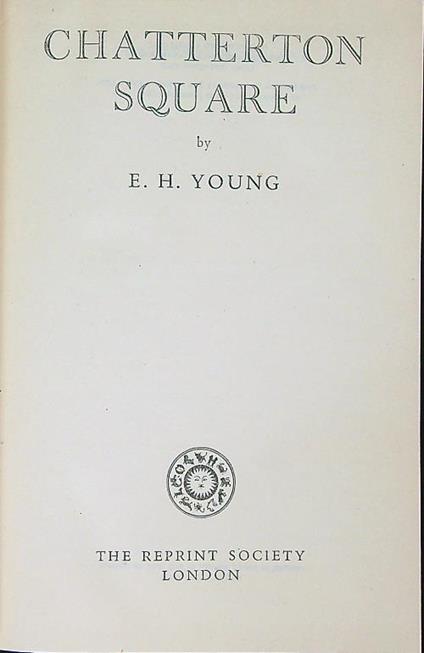 Chatterton Square - copertina