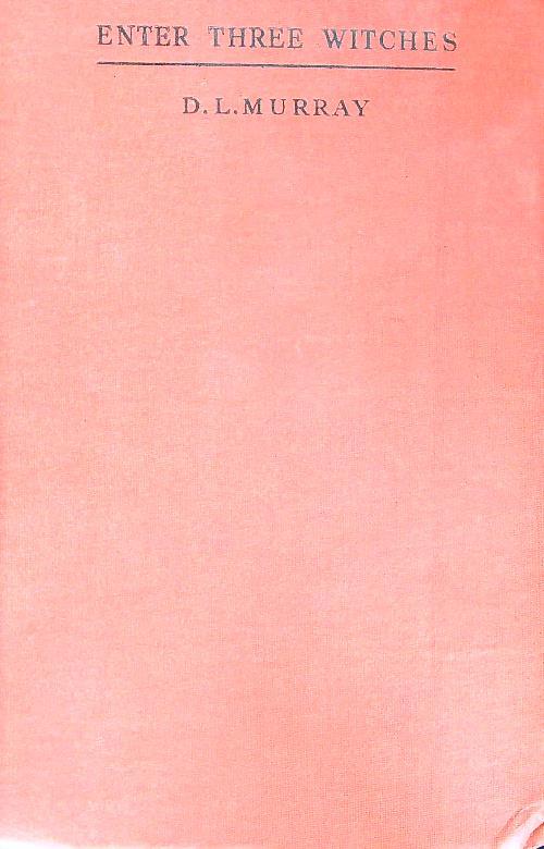 Enter Three Witches - copertina