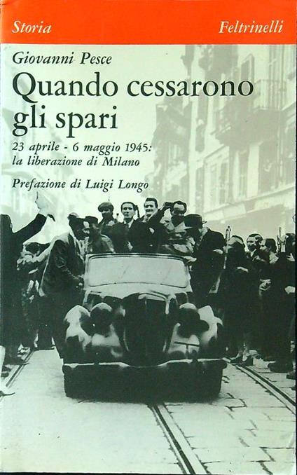 Quando cessarono gli spari - Giovanni Pesce - copertina