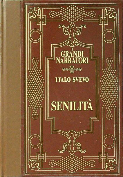 Senilità - Italo Svevo - copertina