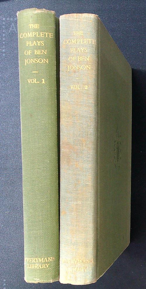 The complete plays of Ben Johnson 2 vv. - Ben Johnson - copertina