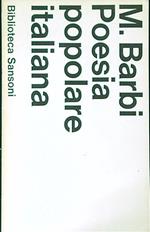 Poesia popolare italiana