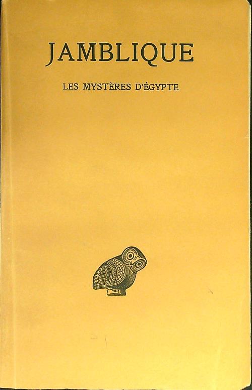 LESes mysteres d'Egypte