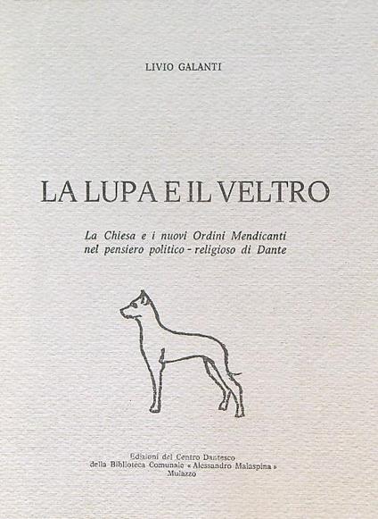 La lupa e il veltro - copertina