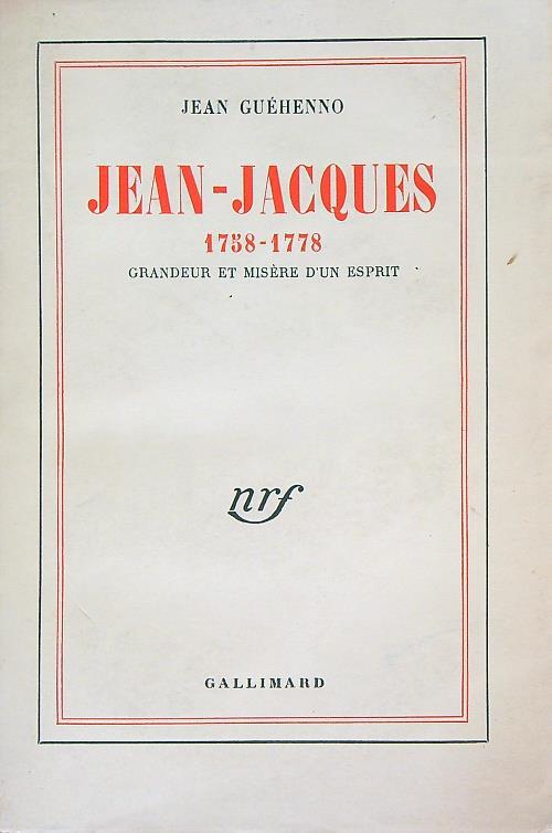 Jean-Jacques 1758-1778