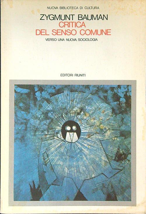 Critica del senso comune