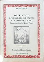 Oreste Dito massone del sud oscuro e l'ebraismo tradito