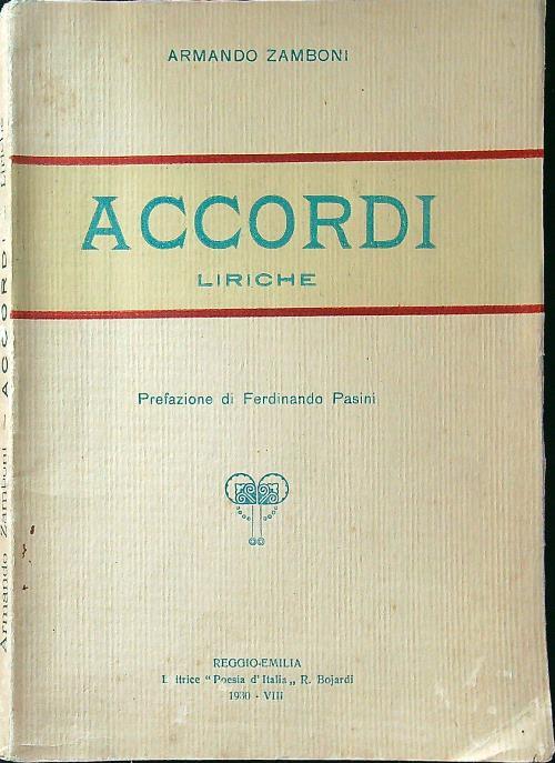 Accordi - Liriche
