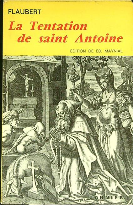 La tentation de saint Antoine - Gustave Flaubert - copertina