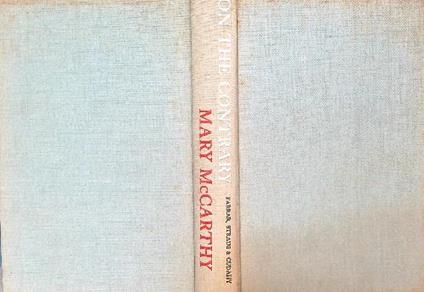 On the Contrary - Mary McCarthy - copertina