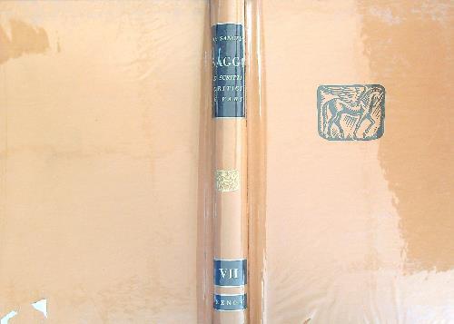 Saggi e scritti critici e vari 7