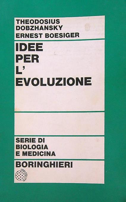 Idee per l'evoluzione - copertina