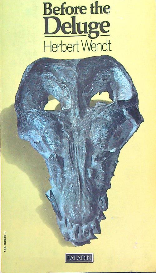 Before the deluge - Herbert Wendt - copertina