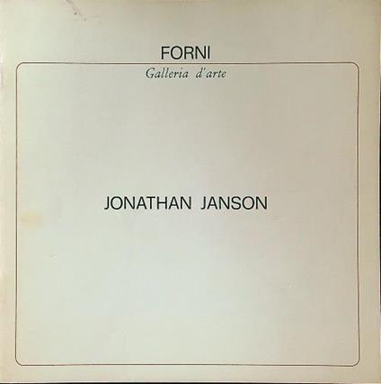 Jonathan Janson - copertina