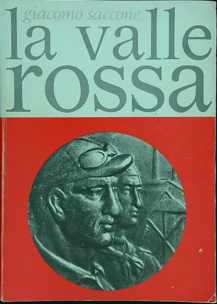 La valle rossa - Giacomo Saccone - copertina