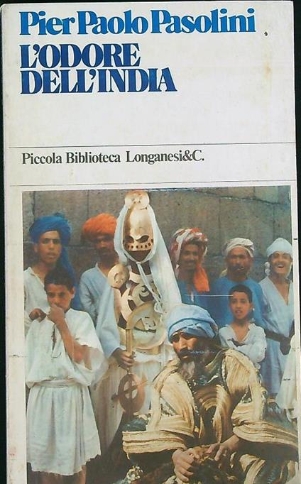 L' odore dell'India - Pier Paolo Pasolini - copertina