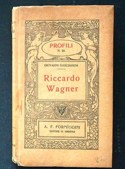 Riccardo Wagner - copertina