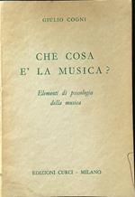 Che cosa è la musica
