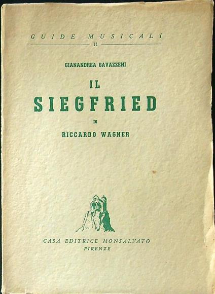 Il Siegfried - Gianandrea Gavazzeni - copertina