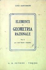 Elementi di Geometria razionale. Volume II