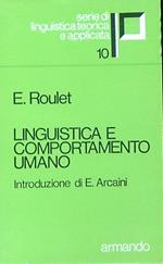 Linguistica e comportamento umano
