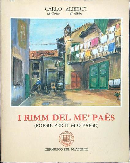 I rimmi del mè paes - Carlo Alberti - copertina